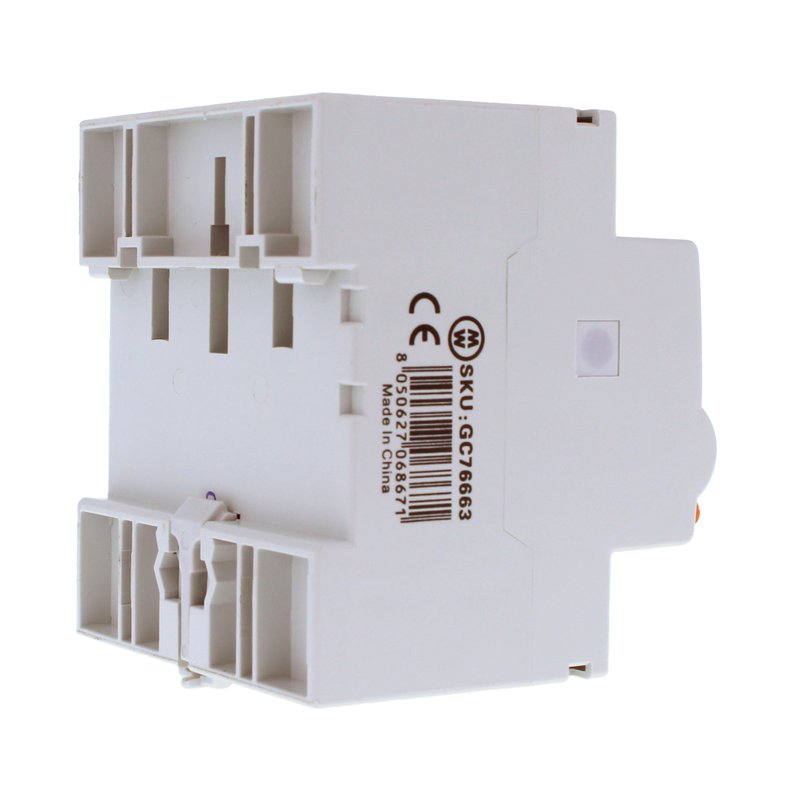 MeanWell RCCB Interruttore Differenziale Puro Tipo AC 3P+N 4M 6000A 300mA 63A AC 400V IP20 IEC61008-1