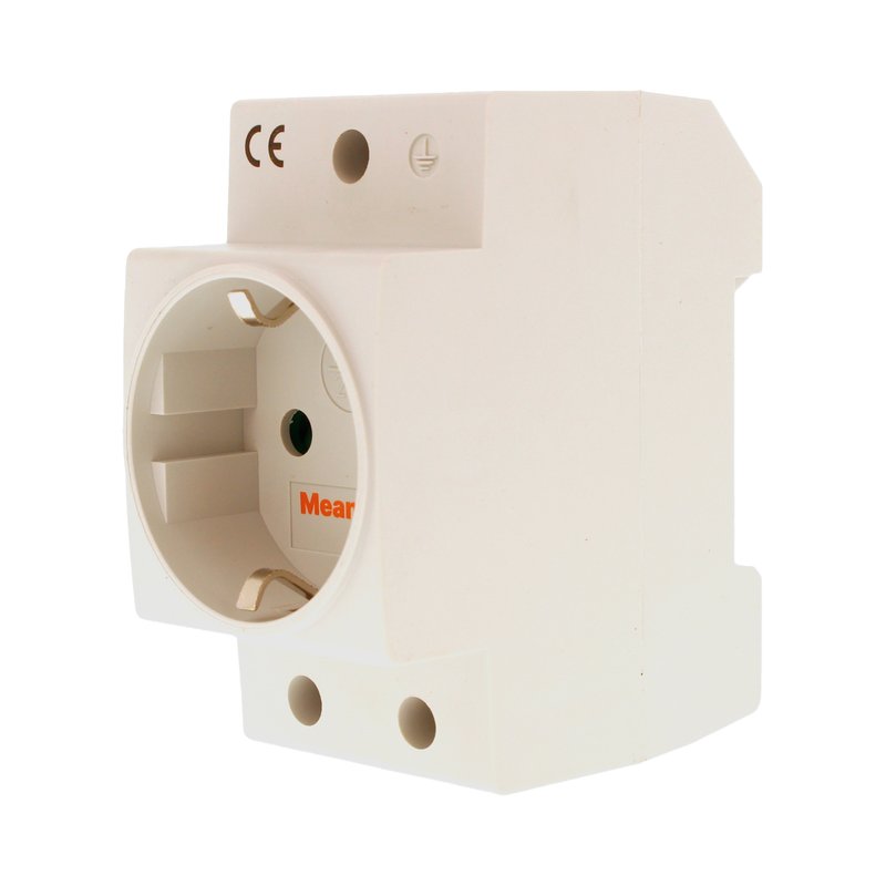 MeanWell Presa Schuko Modulare Tipo F 2M 25A AC 250V IP20 IEC60884