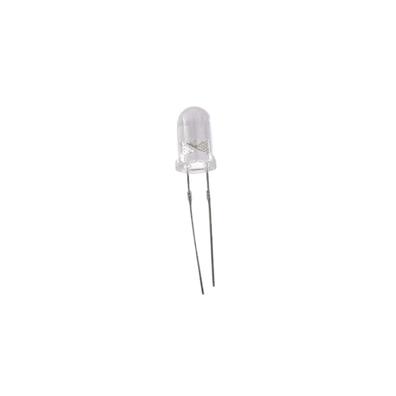 Confezione Da 500 PZ Led F5 Diametro 5mm Colore Blu Blue 465-475nm 3,0-3,2V Gambe Corte