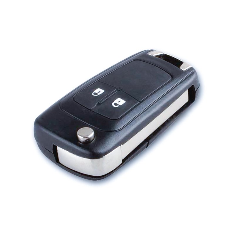 Chiave Telecomando Completa con Scheda Elettronica e Circuito 2 Tasti compatibile 13574868 13279279 per Chevrolet Opel  Zafira C(2012-2014) Mokka(2009-2012) Insignia(2009-2012) Corsa E(2014-2016) Astra J(2009-2015) Adam(2013-2016) 434MHz Chip 7937E/HITAG2 46 Transponder con Lama HU100