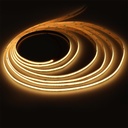 Striscia Led COB 24V 15W/M 120lm/W CRI Ra>90 Angolo 180 Dimmerabile IP20 Sezione Taglio 50mm CCT 2700K-6500K