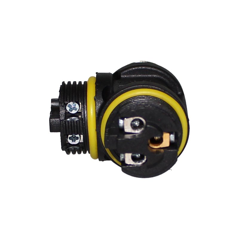 Connettore Manicotto di Collegamento IP68 Forma T Cavo Raccordo Impermeabile 3 Poli Max Sezione 1,5mmq