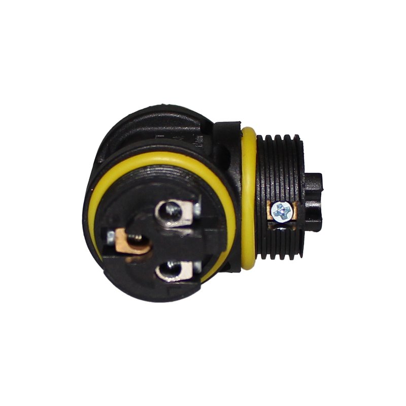Connettore Manicotto di Collegamento IP68 Forma T Cavo Raccordo Impermeabile 3 Poli Max Sezione 1,5mmq