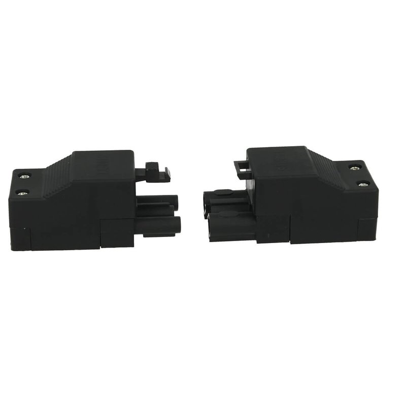 Connettore Innesto Con Pressacavo Montaggio Su Cavo 3 Pin Collegabile Maschio e Femmina Pluggable IP30