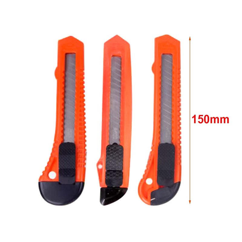Kit 3 Taglierini Cutter 18mm Economico