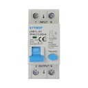 ETTROIT RCBO Interruttore Magnetotermico Differenziale Tipo A Curva C 1P+N 2M 6000A 300mA  C10A  AC 230V IP20 IEC61009-1
