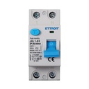 ETTROIT RCCB Interruttore Differenziale Puro Tipo A 1P+N 2M 6000A 30mA 25A AC 230V IP20 IEC61008-1