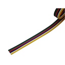 100 Metri Cavo Filo Elettrico Piattina Esa Polare 6X0,25 mmq Cavo di Prolunga Per Striscia Led RGBWW