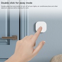 Telecomando Interruttore ZigBee Magnetico Slim Quadrata Protocollo ZigBee 3.0 TUYA, Smart Life  3V Con Pile CR2032-SHZ3544