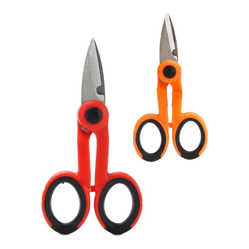 Forbici per Elettricisti 140mm Taglia e Spelacavi Spelafili In Acciaio Inossidabile