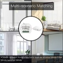 Modulo Tapparelle ZigBee 3.0 + RF 433MHz, TUYA, Smart Life, 2A, AC 90-250V, 50/60HZ, 500W, 52X47X18mm, IP20, SHZ108ZR