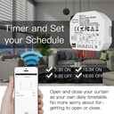 Modulo Tapparelle WIFI 2.4G + BLE, 2 Canali, Bluetooth BLE Mesh, TUYA, Smart Life, 2A, AC 90-250V, 50/60HZ, 500W, 52X47X18mm, IP20