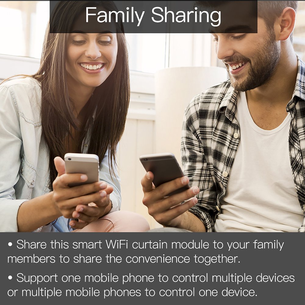 Modulo Tapparelle WIFI 2.4G + BLE, 2 Canali, Bluetooth BLE Mesh, TUYA, Smart Life, 2A, AC 90-250V, 50/60HZ, 500W, 52X47X18mm, IP20