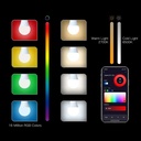Lampada Led E27, ZigBee 3.0, RGB+CW, TUYA, Smart Life, AC 90-250V, 50/60HZ, 9W, 60X117mm, IP20, SHZ62709