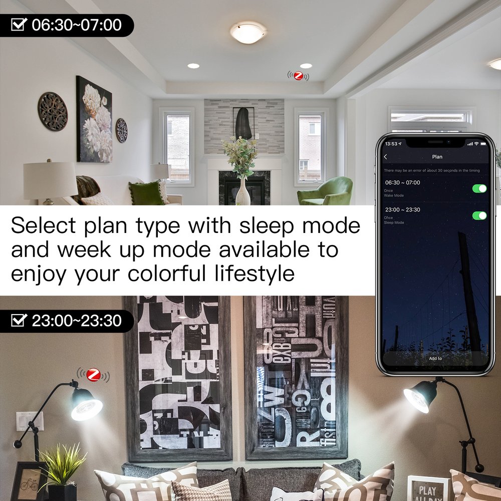 Lampada Led GU10, ZigBee 3.0, RGB+CW, TUYA, Smart Life, AC 90-250V, 50/60HZ, 5W, 50X55mm, IP20, SHZ61005