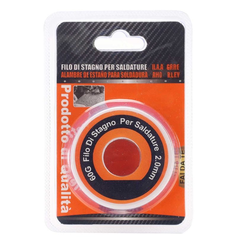 Filo Stagno 2mm Per Saldature 60g