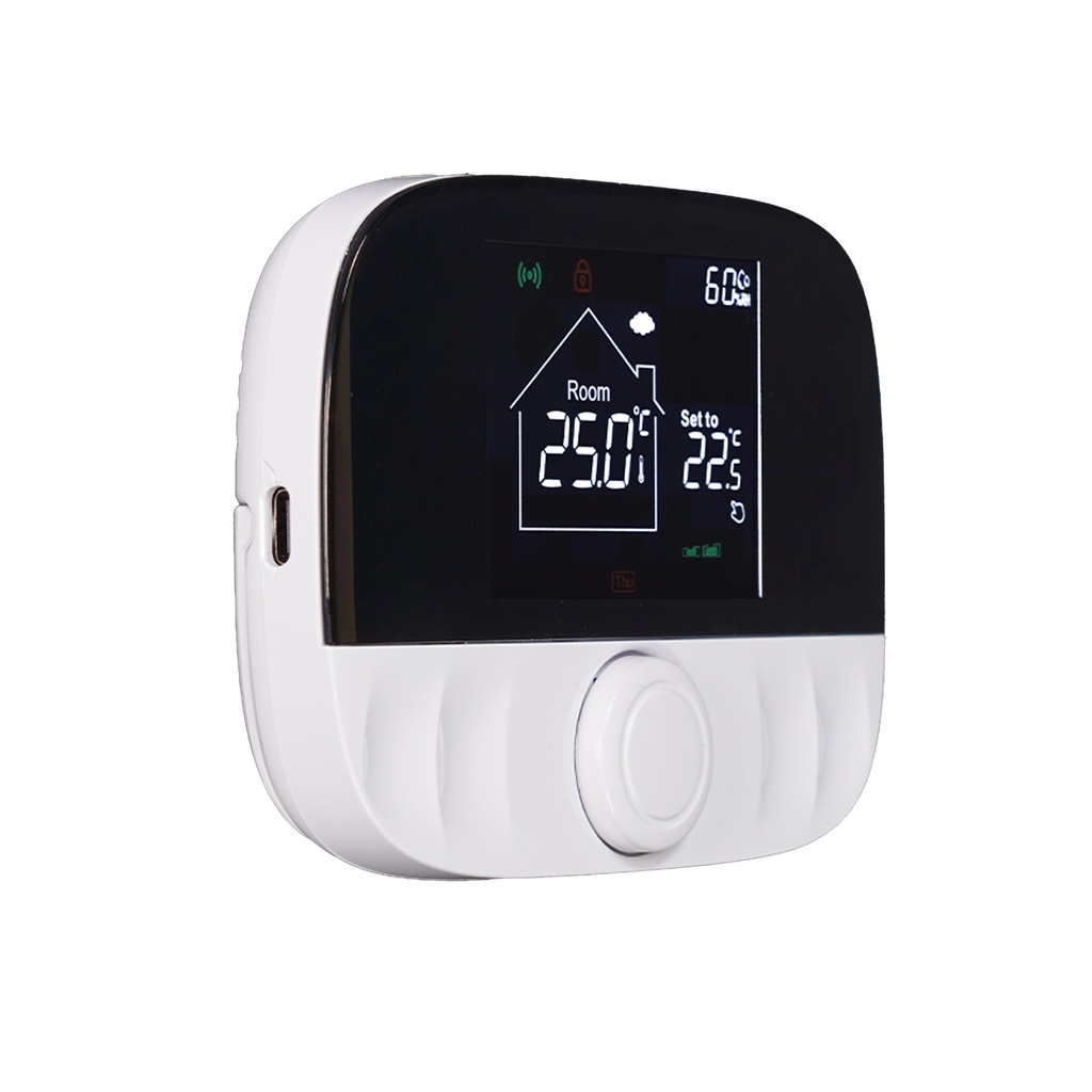Termostato WIFI + RF Protocollo WIFI 2.4G + RF 433MHZ TUYA, Smart Life Riscaldamento Caldaia a Gas,Riscaldamento Pavimento Con Acqua 5A 95-240V 50/60Hz IP20