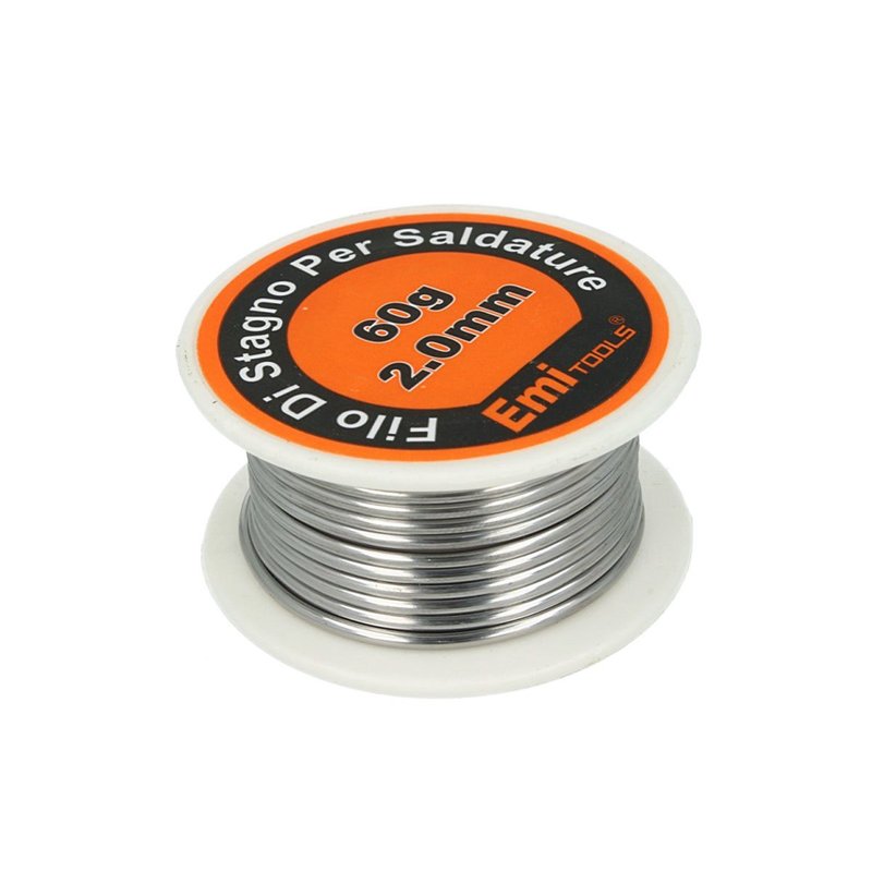Kit Filo Stagno Per Saldature 1mm X 60g 2mm X 60g