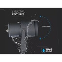Faretto LED da Giardino 12W con Picchetto Colore Grigio 4000K IP65 