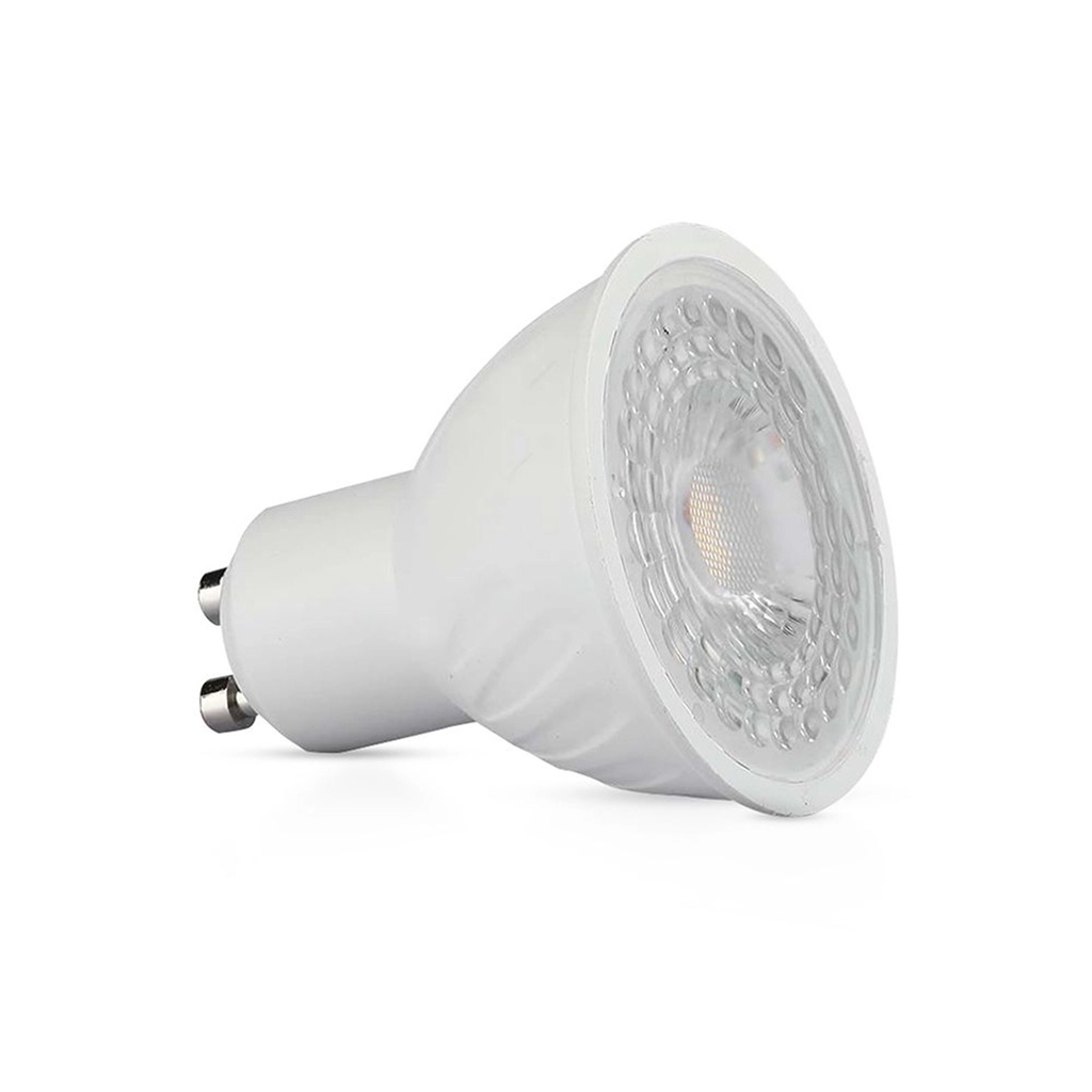 V-TAC Faretto LED GU10 6W 110° Copertura Trasparente 3000K SKU-211921