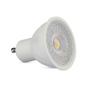 V-TAC Faretto LED GU10 6W Dimmerabile, 3000K Luce Calda, 110° Fascio Luminoso, 445lm, Equivalente 60W, Risparmio Energetico  SKU-211981