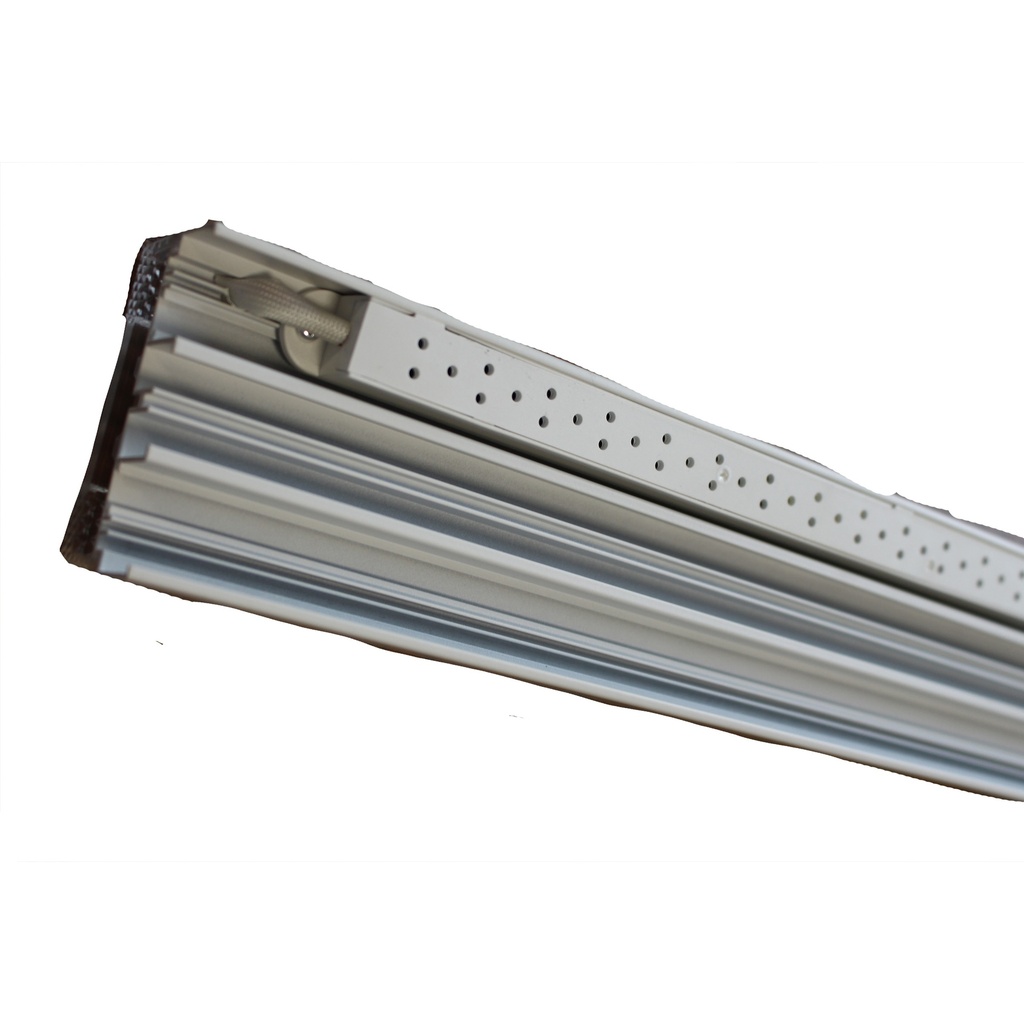 Plafoniera LED 4 in 1, Plafone, Binario Monofase e Trifase, Sospensione, Dip Switch 35W-50W, 4000K, 8010lm, Carcassa Bianca