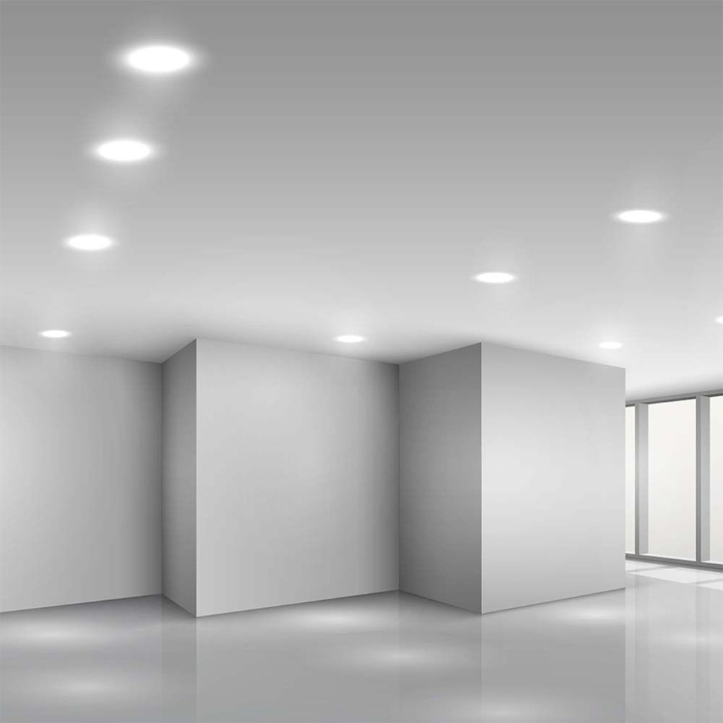 Faretto Pannello Led Da Incasso Rotondo 24W Bianco Neutro Diametro 300mm SKU-7868
