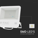  PRO Faro LED SMD Chip Samsung 100W Cavo 1m Colore Bianco 4000K IP65  253.5x40x242.5mm  23442