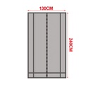 Tenda Zanzariera Porta Nera Tagliabile
