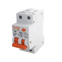 MeanWell RCBO Interruttore Magnetotermico Differenziale Tipo A Curva C 1P+N 2M 6000A 300mA C16A AC 230V IP20 IEC61009-1