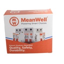 MeanWell RCBO Interruttore Magnetotermico Differenziale Tipo A Curva C 1P+N 2M 6000A 300mA C25A AC 230V IP20 IEC61009-1