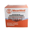 MeanWell RCBO Interruttore Magnetotermico Differenziale Tipo A Curva C 3P+N 4M 6000A 300mA C16A AC 400V IP20 IEC61009-1