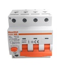 MeanWell RCBO Interruttore Magnetotermico Differenziale Tipo A Curva C 3P+N 4M 6000A 300mA C20A AC 400V IP20 IEC61009-1