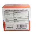 MeanWell RCBO Interruttore Magnetotermico Differenziale Tipo A Curva C 3P+N 4M 6000A 300mA C20A AC 400V IP20 IEC61009-1