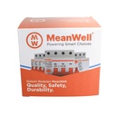 MeanWell RCBO Interruttore Magnetotermico Differenziale Tipo A Curva C 3P+N 4M 6000A 300mA C32A AC 400V IP20 IEC61009-1