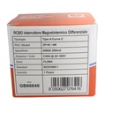 MeanWell RCBO Interruttore Magnetotermico Differenziale Tipo A Curva C 3P+N 4M 6000A 300mA C40A AC 400V IP20 IEC61009-1