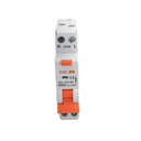 RCBO Interruttore Magnetotermico Differenziale Tipo A Curva C 1P+N 1M 6000A 10mA Per Zone Umide C6A AC 230V IP20 IEC61009-1