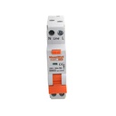 MeanWell RCBO Interruttore Magnetotermico Differenziale Tipo A Curva C 1P+N 1M 6000A 10mA Per Zone Umide C16A AC 230V IP20 IEC61009-1