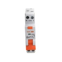 RCBO Interruttore Magnetotermico Differenziale Tipo A Curva C 1P+N 1M 6000A 10mA Per Zone Umide C16A AC 230V IP20 IEC61009-1
