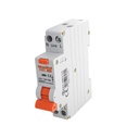 MeanWell RCBO Interruttore Magnetotermico Differenziale Tipo A Curva C 1P+N 1M 6000A 10mA Per Zone Umide C32A AC 230V IP20 IEC61009-1