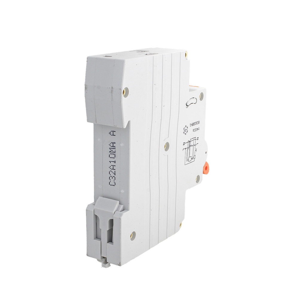 MeanWell RCBO Interruttore Magnetotermico Differenziale Tipo A Curva C 1P+N 1M 6000A 10mA Per Zone Umide C32A AC 230V IP20 IEC61009-1