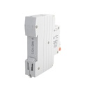 MeanWell RCBO Interruttore Magnetotermico Differenziale Tipo A Curva C 1P+N 1M 6000A 10mA Per Zone Umide C32A AC 230V IP20 IEC61009-1