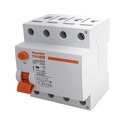 MeanWell RCCB Interruttore Differenziale Puro Tipo A 3P+N 4M 10000A 30mA 40A AC 400V IP20 IEC61008-1