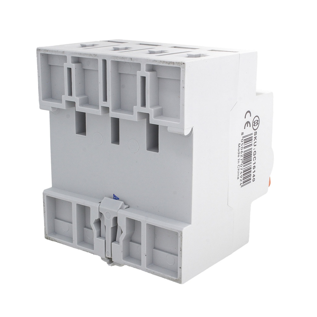 MeanWell RCCB Interruttore Differenziale Puro Tipo A 3P+N 4M 10000A 30mA 40A AC 400V IP20 IEC61008-1