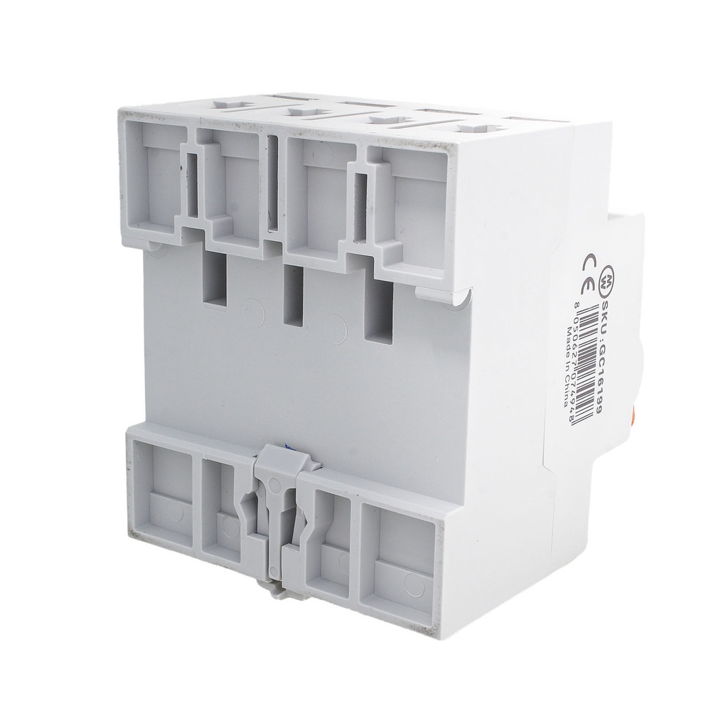MeanWell RCCB Interruttore Differenziale Puro Tipo A 3P+N 4M 10000A 30mA 100A AC 400V IP20 IEC61008-1