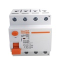 MeanWell RCCB Interruttore Differenziale Puro Tipo A 3P+N 4M 10000A 300mA 40A AC 400V IP20 IEC61008-1