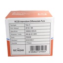 MeanWell RCCB Interruttore Differenziale Puro Tipo A 3P+N 4M 10000A 300mA 40A AC 400V IP20 IEC61008-1