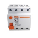 MeanWell RCCB Interruttore Differenziale Puro Tipo A 3P+N 4M 10000A 300mA 100A AC 400V IP20 IEC61008-1