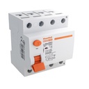 MeanWell RCCB Interruttore Differenziale Puro Tipo A 3P+N 4M 10000A 300mA 100A AC 400V IP20 IEC61008-1