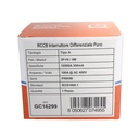MeanWell RCCB Interruttore Differenziale Puro Tipo A 3P+N 4M 10000A 300mA 100A AC 400V IP20 IEC61008-1